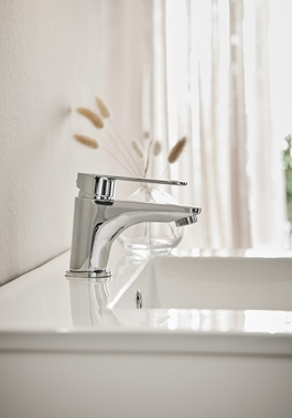 BRIGHT ECO BASIN MIXER CHROME