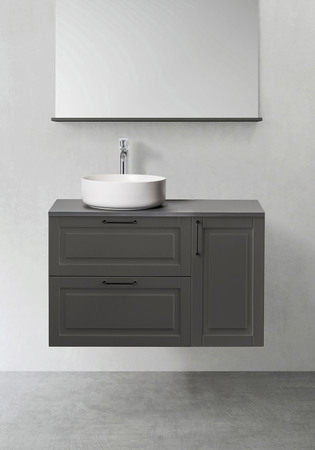 Undercabinet Grace 900 (600 W Sidemodule Push 300) Anthracite
