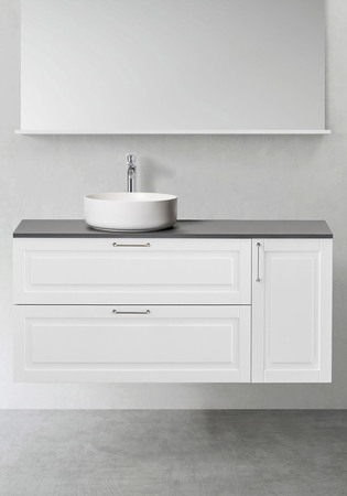 Undercabinet Grace 1200 (900 W Sidemodule Push 300) White