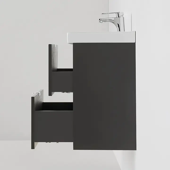 Full-extension drawers
