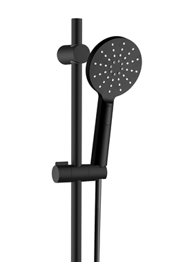 SHOWER SET RITUAL BLACK MATT