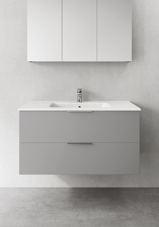 Vanity Unit Shape Grey 1000