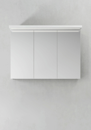 Mirror Cabinet Store Ledprofile White 1000