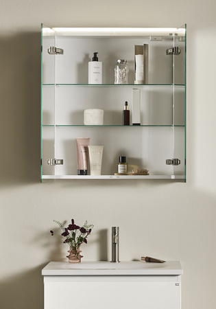 Mirror Cabinet Shift White 600