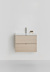 Under Cabinet Go  Light Oak 600 With Basin