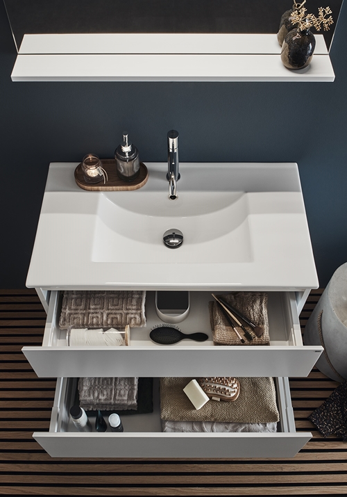 UNDER CABINET STYLE 900 WHITE WITH BASIN