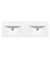 Basin 1200 Double Rectangular Bowl
