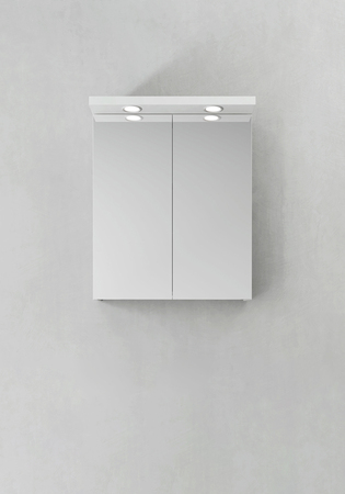 Mirror Cabinet Store Ledspot White 600