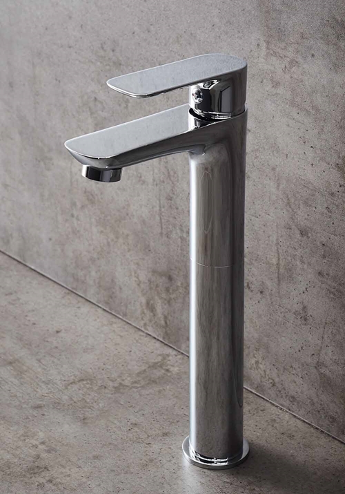 BASIN MIXER GO HIGH CHROME