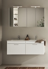 VANITY CABINET GO 2X1 DRAWERS WITH BASIN WHITE 1200