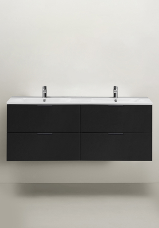 Vanity Cabinet Go 2X2 Drawers Black 1200D