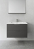 VANITY UNIT SHAPE ANTHRACITE 800