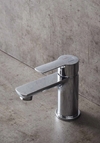 THIN BASIN MIXER CHROME