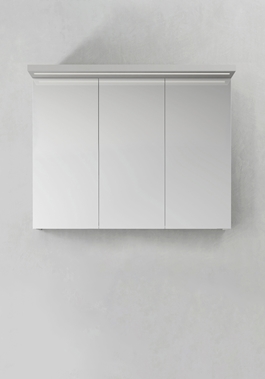 MIRROR CABINET STORE LEDPROFILE GREY 900