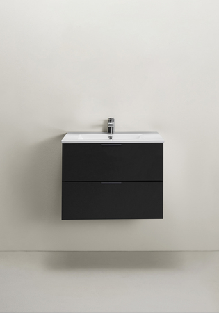 Vanity Cabinet Go 2 Drawers Black 600