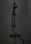 SHOWER SET GAIA ECO BLACK MATT