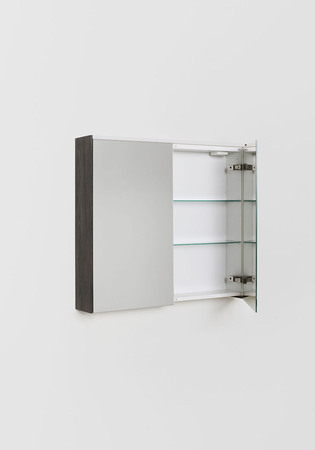 Mirror Cabinet Shift Brown Oak 800