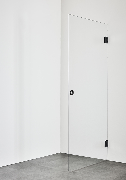 SHOWER DOOR INFINITY 100 BLACK