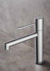 BASIN MIXER SHAPE LOW CHROME
