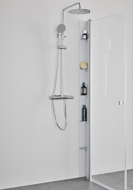 SHOWER SHELF PLACE ALU