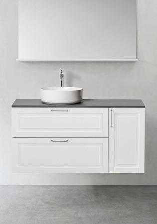 Undercabinet Grace 1100 (800 W Sidemodule Softclose 300) White