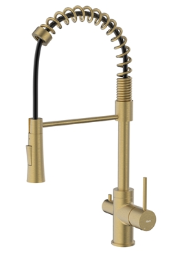 KITCHEN FAUCET DINE BRASS WITH DISHWASH VALVE