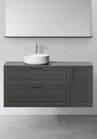 Undercabinet Grace 1200 (900 W Sidemodule Push 300) Anthracite