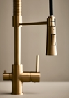 KITCHEN FAUCET DINE BRASS WITH DISHWASH VALVE