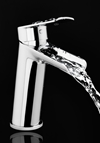 WHIRL BASIN MIXER CHROME