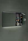 EDGE MIRROR CABINET 1000 ANTHRACITE