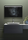 EDGE OVAL WASHBASIN GLAZED STEEL