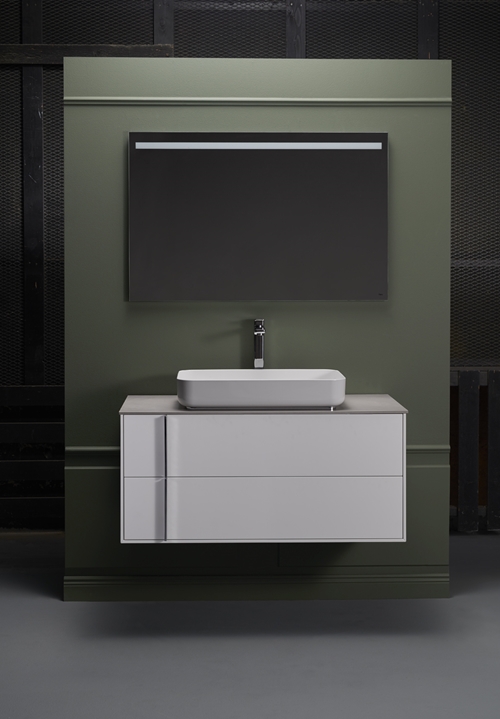 EDGE SMOOTH WASHBASIN GLAZED STEEL