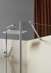 Igloo Pro Corner shower / Shower niche Clear glass 70x90