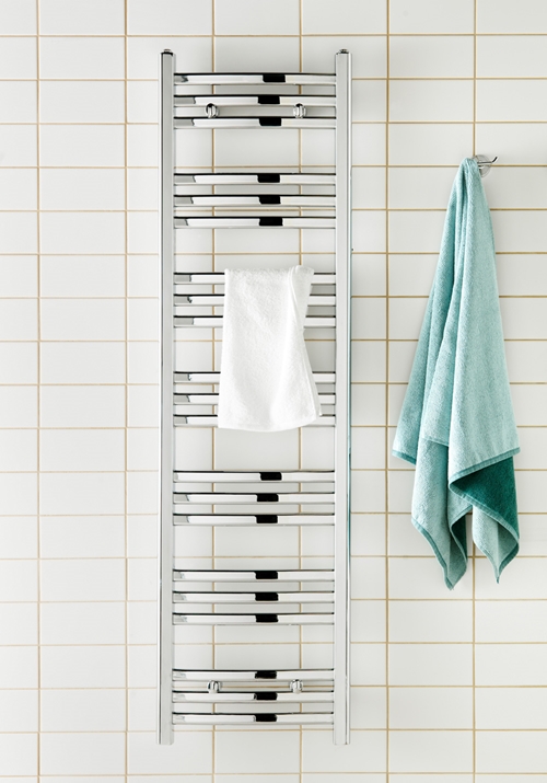 ELLIPS TOWEL WARMER CHROME 1180X450