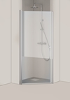 SHOWER DOOR IGLOO PRO 85 NICHE 830-870MM CLEAR GLASS ALUMINIUM