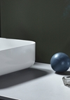 EDGE SMOOTH WASHBASIN GLAZED STEEL