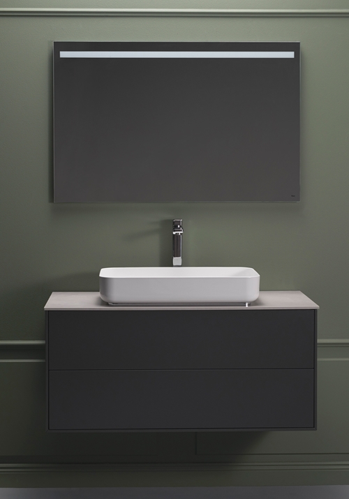 EDGE SMOOTH WASHBASIN GLAZED STEEL