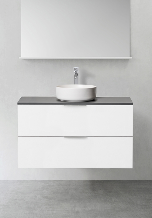  CIRCLE washbasin WHITE MATT