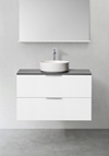 VANITY UNIT SHAPE WHITE 900