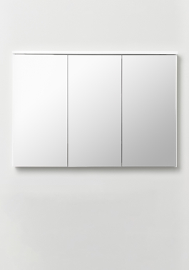 EDGE MIRROR CABINET 1000 WHITE