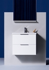 VANITY UNIT SHAPE WHITE 600