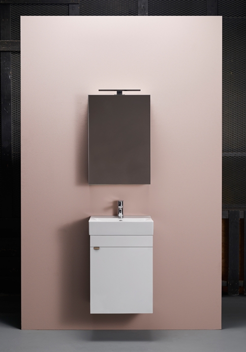 GO MIRROR CABINET 450 WHITE