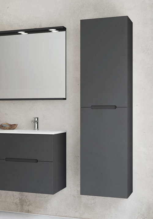 HIGH CABINET STORE SUN SOFTCLOSE ANTHRACITE