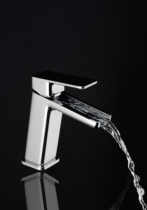 FLOW BASIN MIXER CHROME